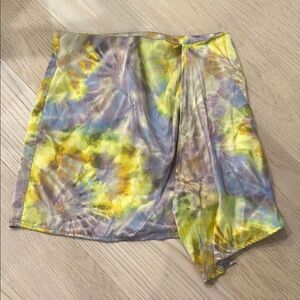 Flynn Skye Tie-Dye Women's silk skirt